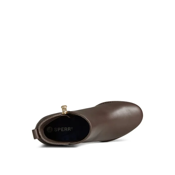 seaport_heel_leather_boot_4.webp Sperry Ankle Boots | Boots^Seaport Heel Leather Boot DarkBrown