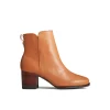 Sperry Ankle Boots | Boots^Seaport Heel Water Resistant Leather Boot MediumBeige