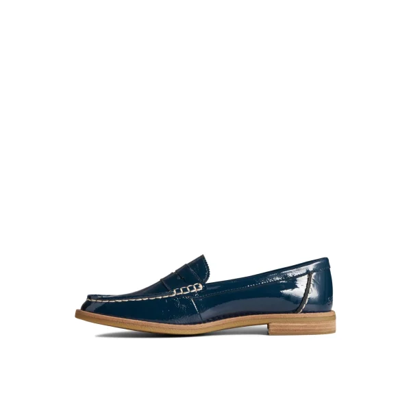 seaport_penny_leather_loa_1-2.webp Sperry Shoes | Oxfords & Loafers^Seaport Penny Leather Loafer Navy
