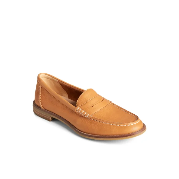 Sperry Shoes | Oxfords & Loafers^Seaport Penny Leather Loafer MediumBeige