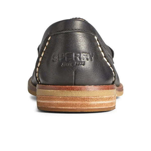 seaport_penny_leather_loa_3-2.webp Sperry Shoes | Oxfords & Loafers^Seaport Penny Leather Loafer Black
