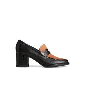 Sperry Shoes | Oxfords & Loafers^Seaport Two-Tone Penny Heel Black