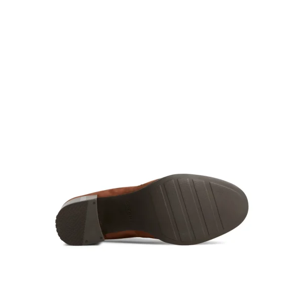 seaport_twotone_penny_hee_5.webp Sperry Shoes | Oxfords & Loafers^Seaport Two-Tone Penny Heel Brown