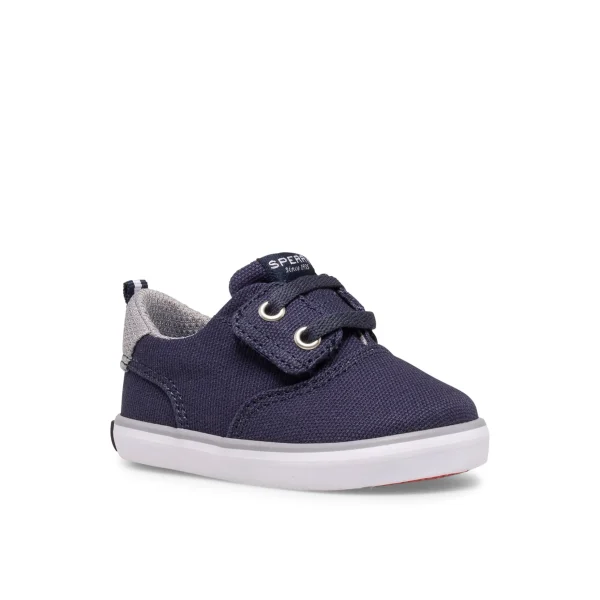 spinnaker_crib_junior_was_2-1.webp Sperry Sneakers^Spinnaker Crib Junior Washable Sneaker Navy