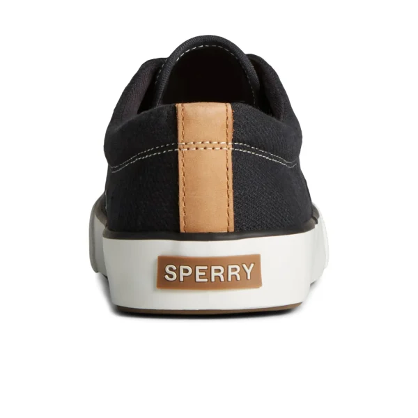 striper_ii_slub_linen_sne_3.webp Sperry Shoes | Sneakers^Striper II Slub Linen Sneaker Black