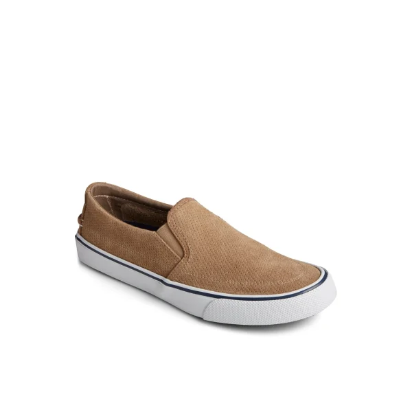 Sperry Shoes | Sneakers^Striper II Twin Gore Perforated Slip On Sneaker MediumBeige
