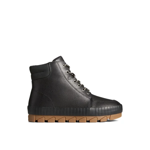 Sperry Winter Boots | Boots^Torrent Leather Lace Up Boot Black