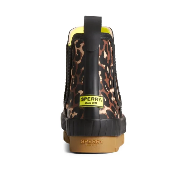 Sperry Duck & Rain Boots | Boots^Torrent Leopard Chelsea Waterproof Rain Boot Black